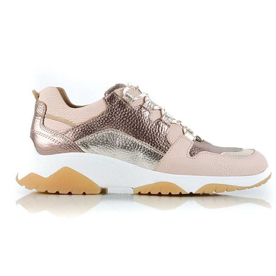 La Leopolda | Zapatillas Valyr Cobre Y Beige