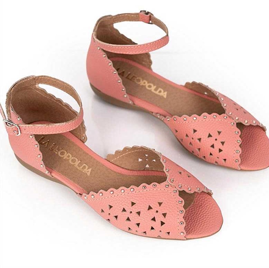 La Leopolda | Sandalias Alesia Coral