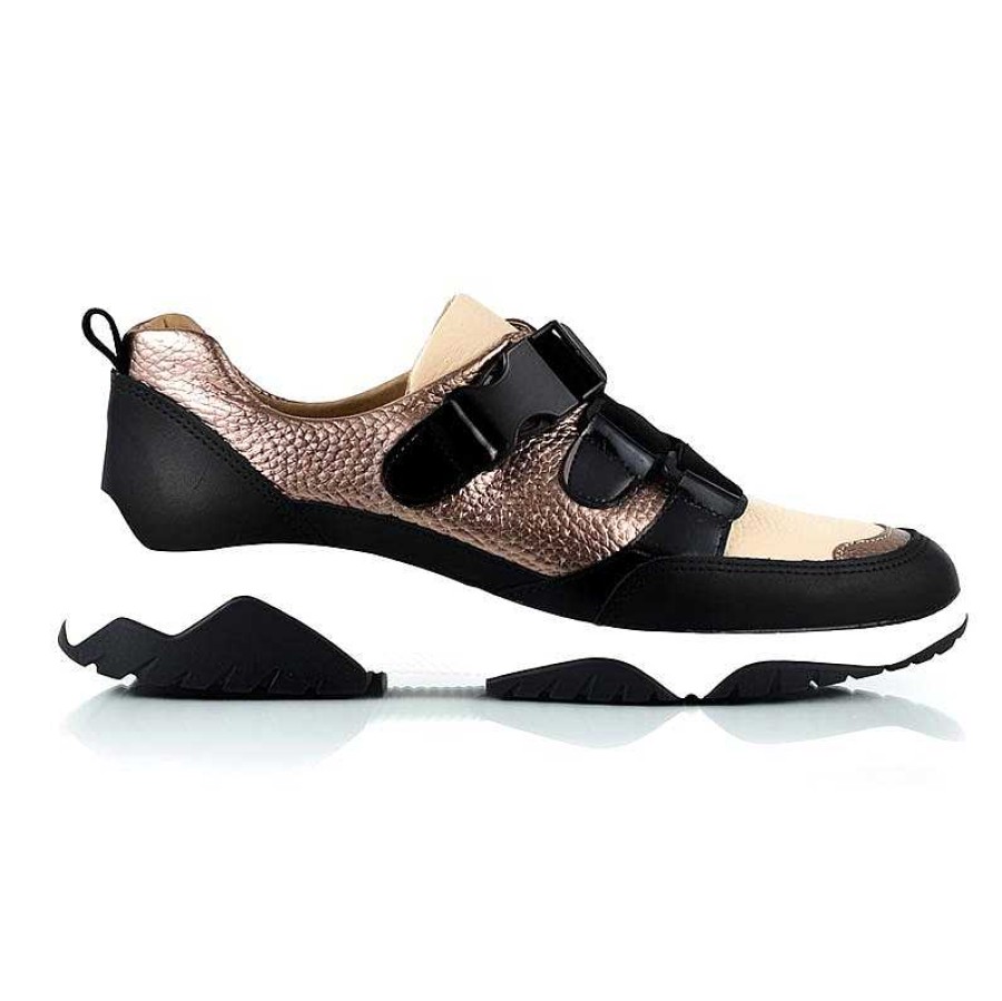 La Leopolda | Zapatillas Suki Cobre Y Negro