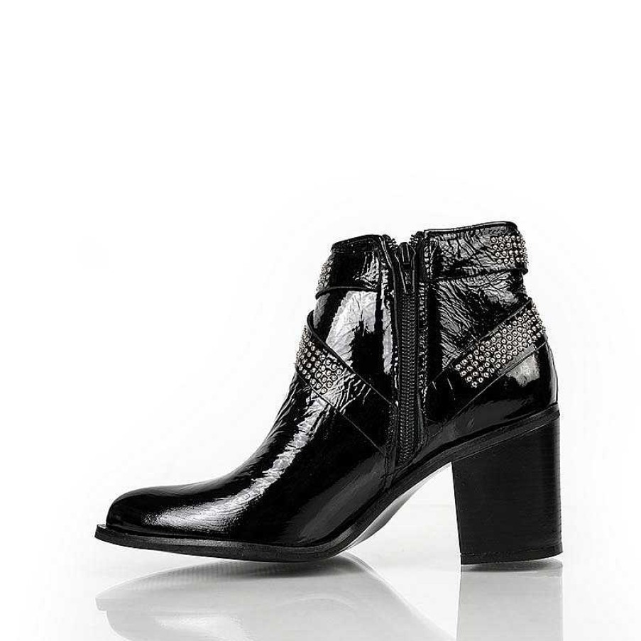 La Leopolda | Botas Charol Negro Tazu